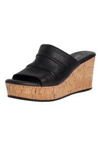 Tamaris Slip-ins med hög sula - black