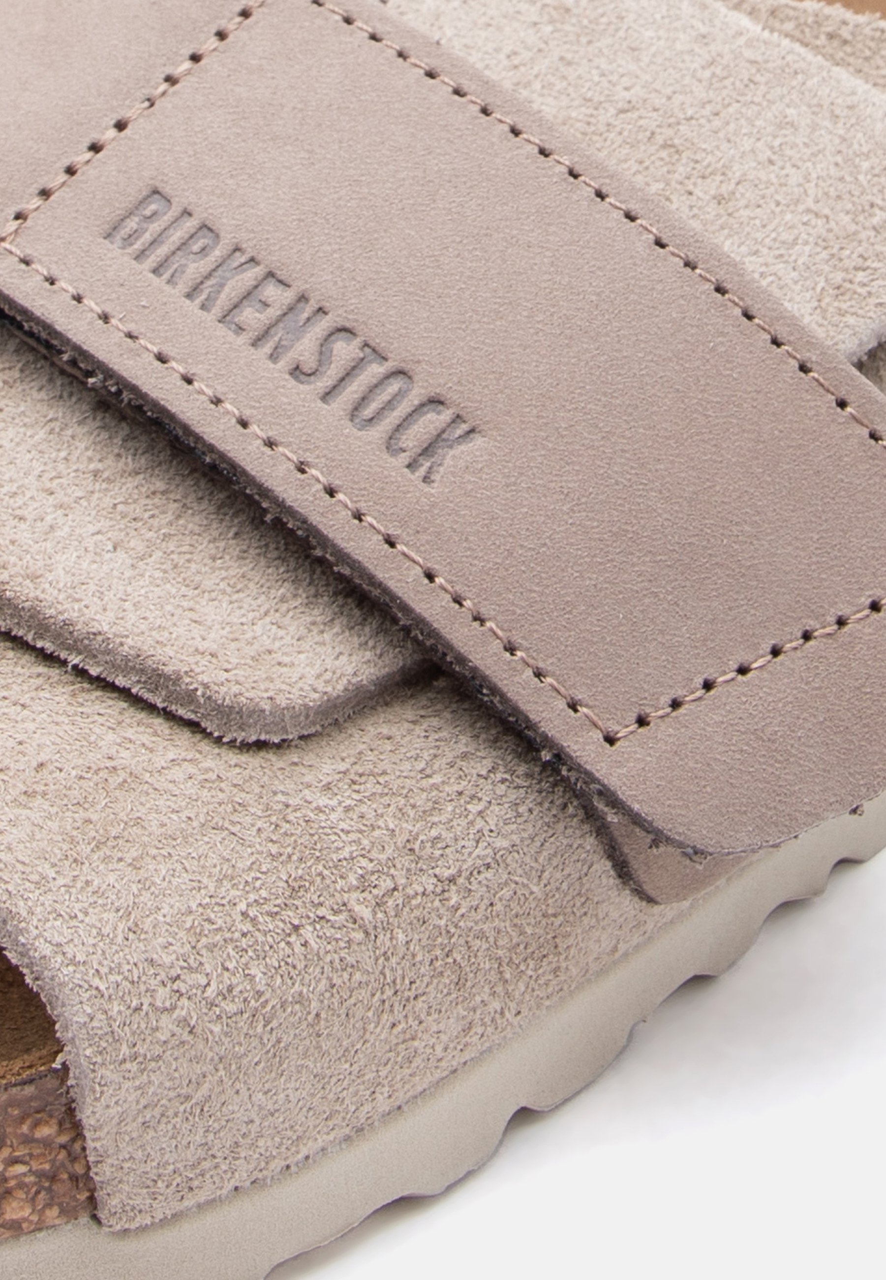 Birkenstock KYOTO LENB/LEVE TAUPEN REGULAR UNISEX - Sandals