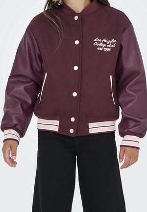 ONLY GIRLS, Blouson Bomber - berry