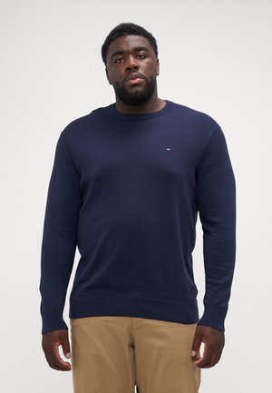 ESSENTIAL CREW NECK - Striktrøje - desert sky