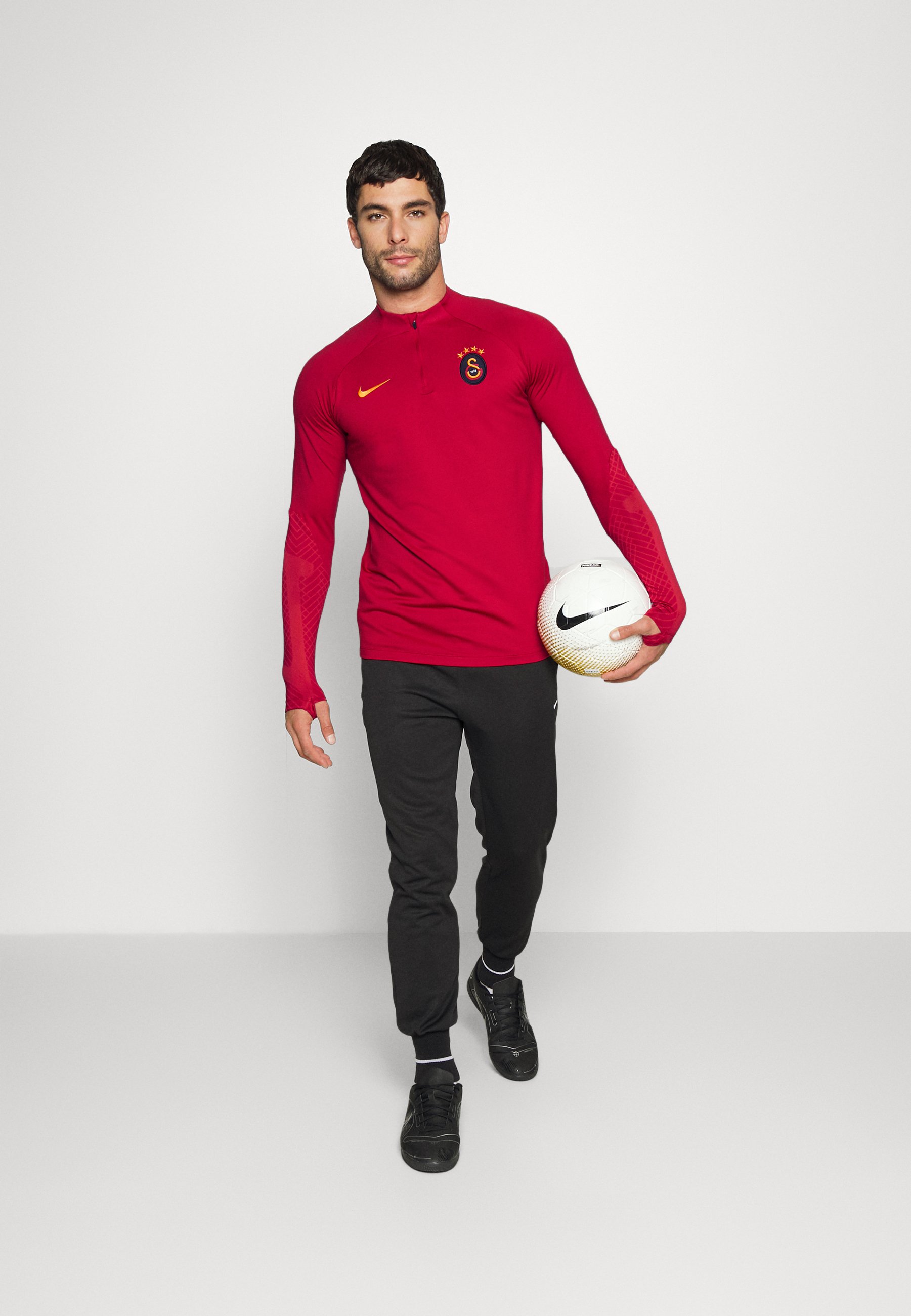 Nike Performance GALATASARAY ISTANBUL STRIKE DRILL - Langarmshirt - pepper  red/vivid orange/rot - Zalando.de