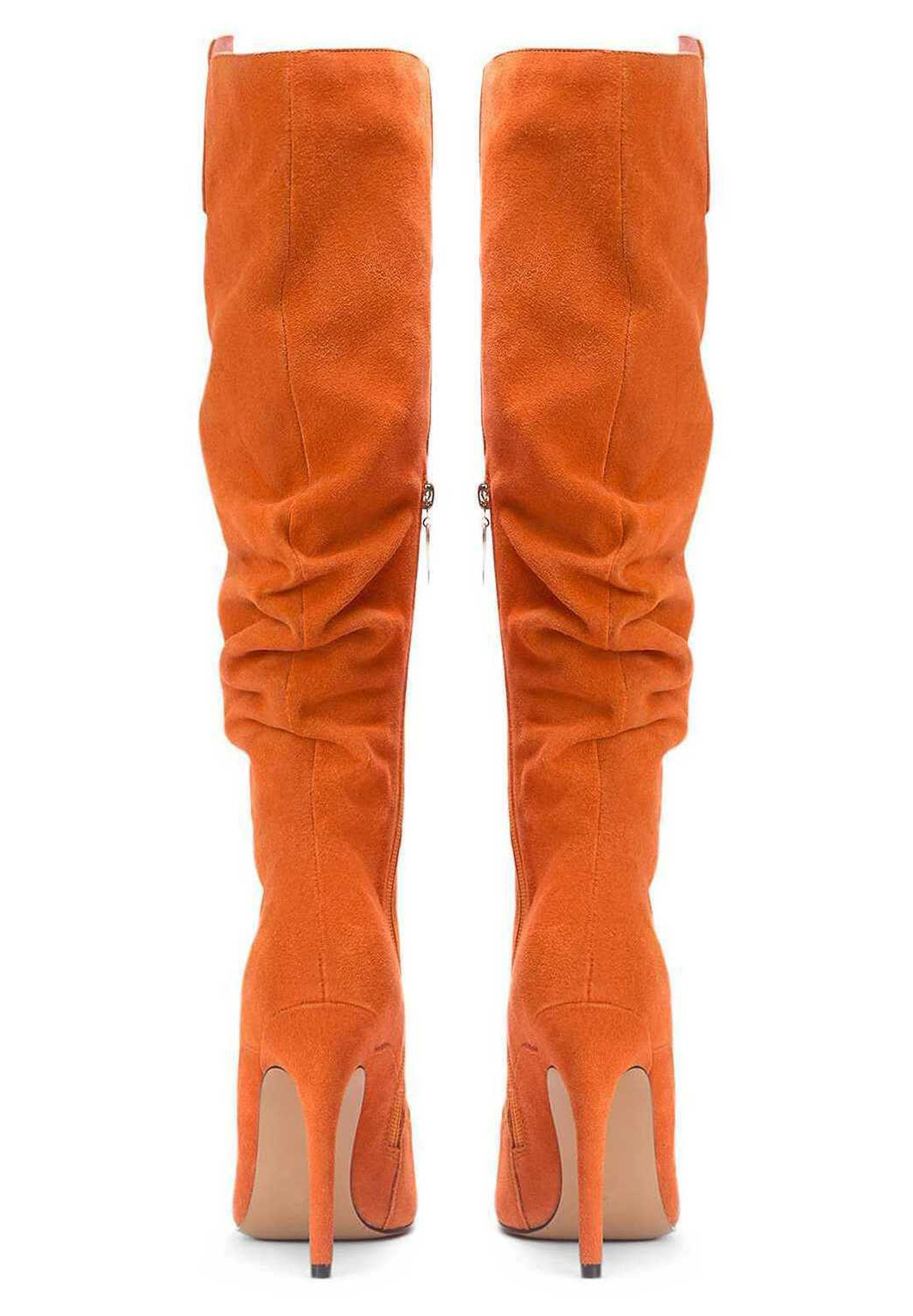 Kazar SANTA - Laarzen met hoge hak - orange/oranje - Zalando.nl
