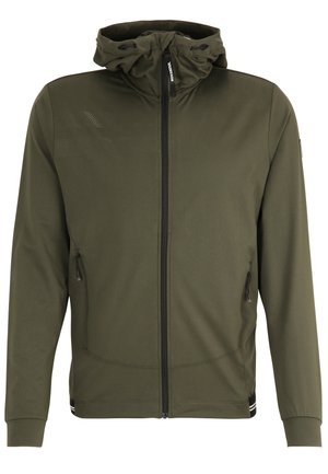 Sweatjacke - mottled green
