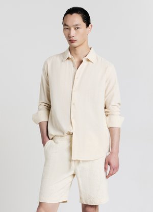 Calliope BERMUDA ROMBO - Shorts - var sabbia