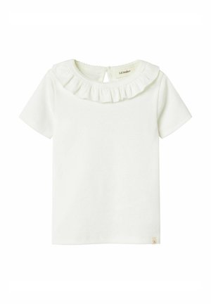 SLIM FIT - Print T-shirt - coconut milk