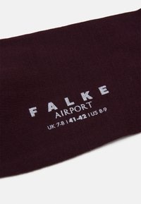 FALKE AIRPORT - Calzettoni - barolo