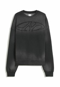 FADED-EFFECT - Felpa - mottled dark grey