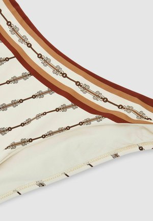 Reiss, REGULAR FIT - JOHANNAH CHAIN-PRINT FIXED-SIDE BIKINI BOTTOMS - Bikini-Hose - ivory