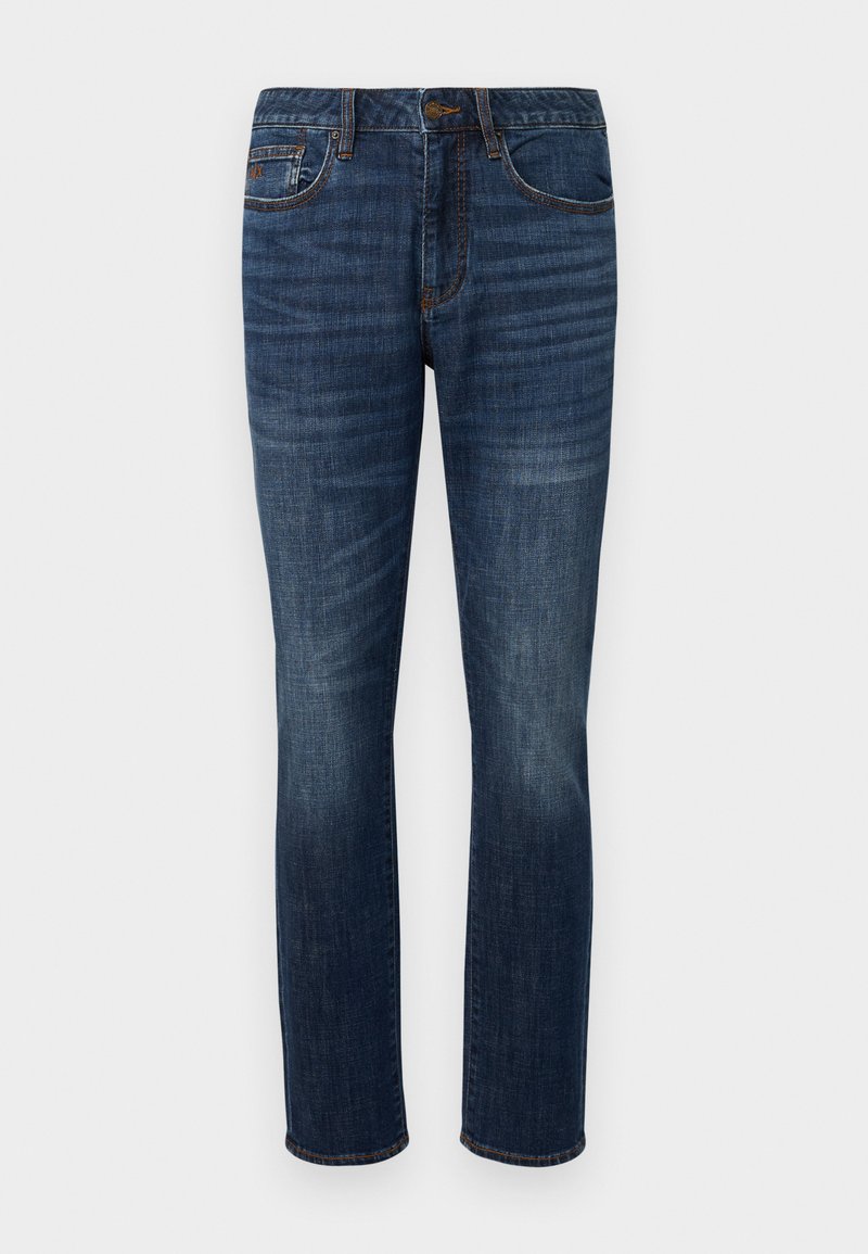 Armani Exchange Straight leg jeans blauw denim/bluedenim