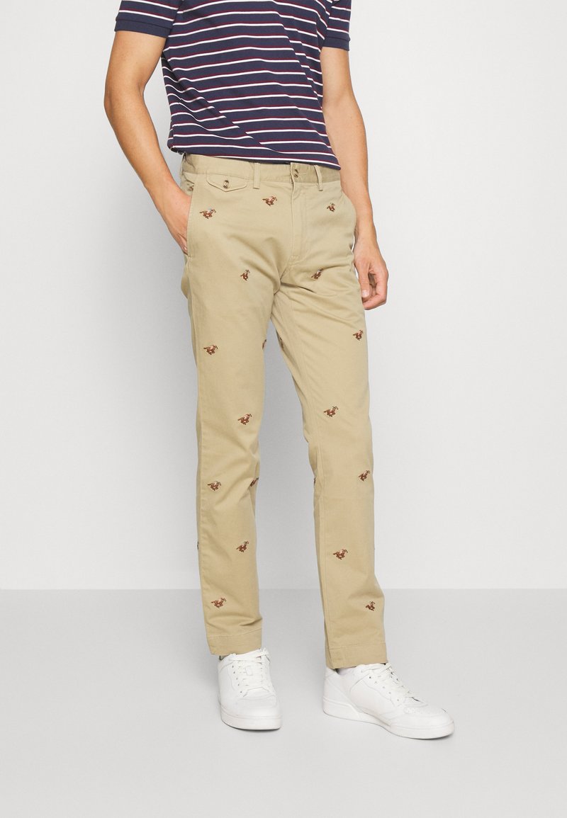Polo Ralph Lauren SLFBEDFORDP FLAT FRONT Trousers boating khaki