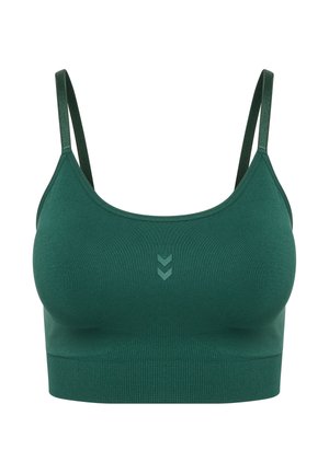 FLOW PADDED - Sport-bh met light support - bistro green