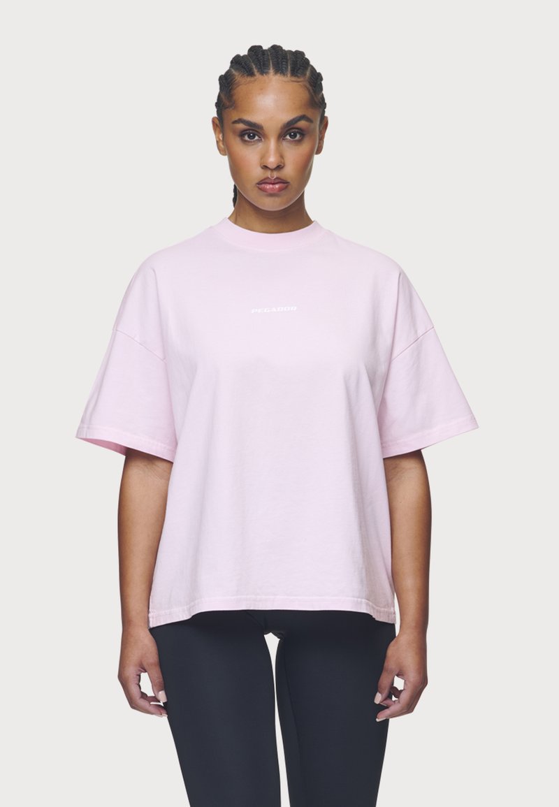 Pegador BRACY - Basic póló - washed bubblegum