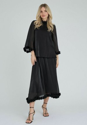 A-VIEW, DAISINA BLOUSE - Блуза - black