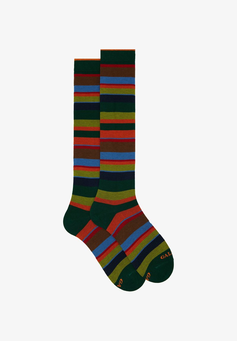 Gallo WITH STRIPES - Calzettoni - eucalipto rame