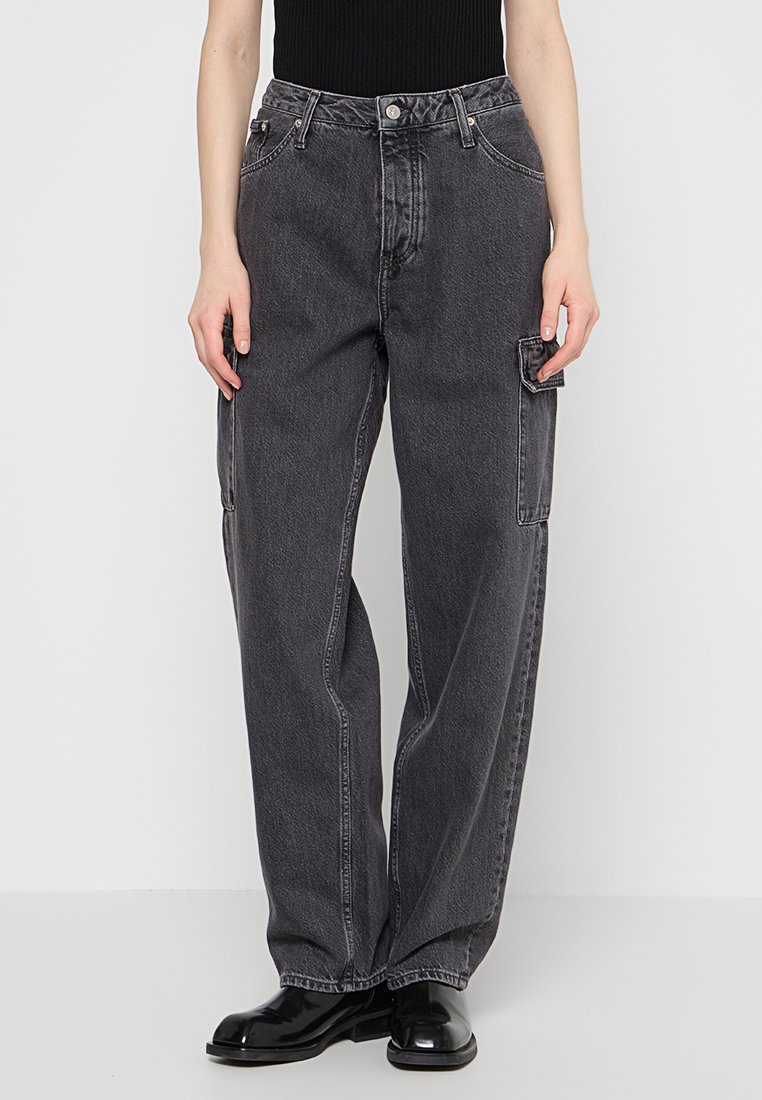 Calvin Klein Jeans Straight leg jeans grijs Calvin Klein Jeans Straight leg jeans grijs