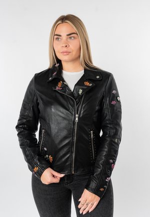 Veste en cuir - black