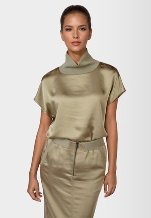 Bluse - khaki