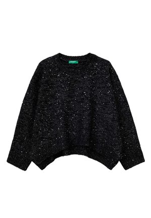Strickpullover - black