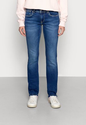 HOLLY - Straight leg jeans - stone blue denim