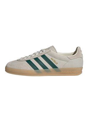 GAZELLE INDOOR - Sneakers laag - cream white collegiate green gum