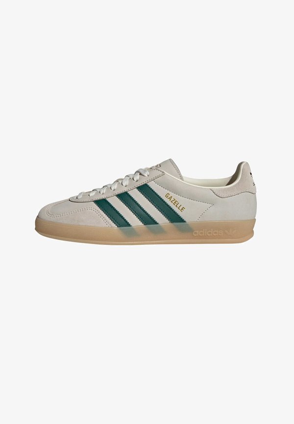 GAZELLE INDOOR - Pantofi sport - cream white collegiate green gum