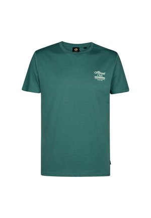 Petrol Industries, PETROL INDUSTRIES T-SHIRT KURZARMSHIRT - Camiseta estampada - grün