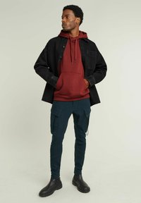 G-STAR PREMIUM CORE - Jersey con capucha - dry red