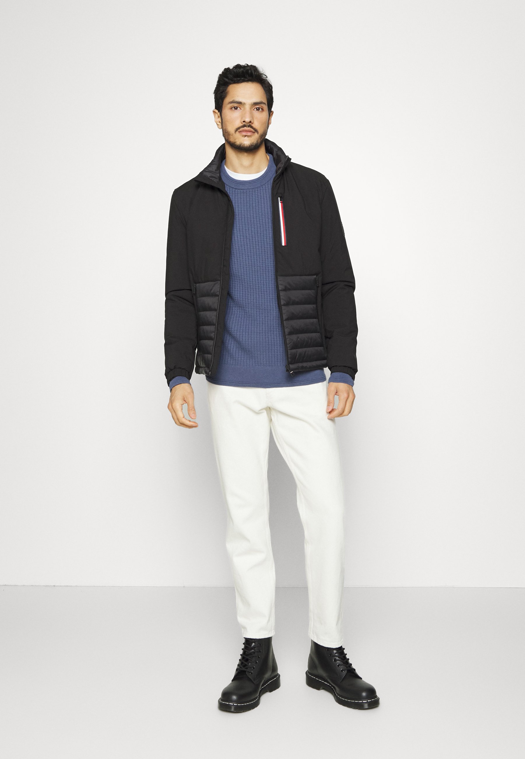 Tommy Hilfiger MIX MEDIA - Giacca da mezza stagione - black/nero -  Zalando.it