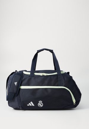 REAL MADRID DUFFLE BAG UNISEX - Club wear - legend ink/matte silver-coloured