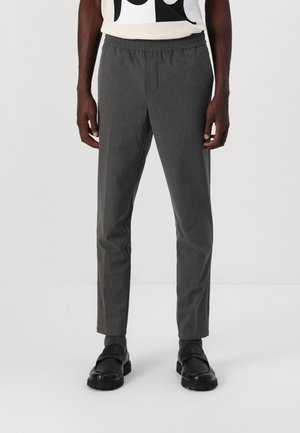 Samsøe Samsøe SMITHY TROUSERS  - Nohavice chinos - dark grey