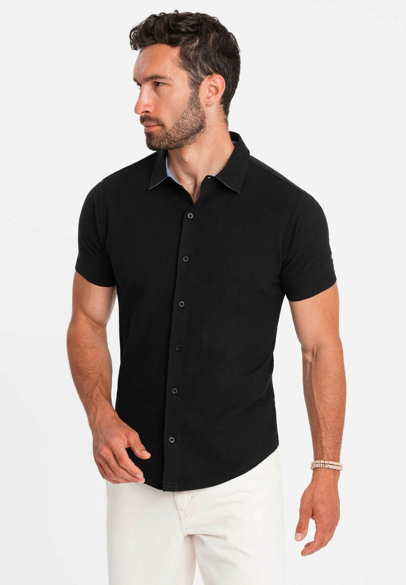Ombre SHORT SLEEVED - Overhemd - black