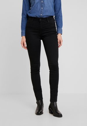 Skinny džíny - black denim