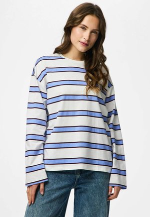 PCMILA LOOSE TEE NOOS BC - T-shirt à manches longues - hydrangea
