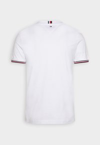 Tommy Hilfiger LOGO TIPPED TEE - T-shirt - bas - white