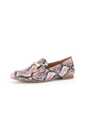 GABOR SLIPPER - Moccasins - rose combi (gold)