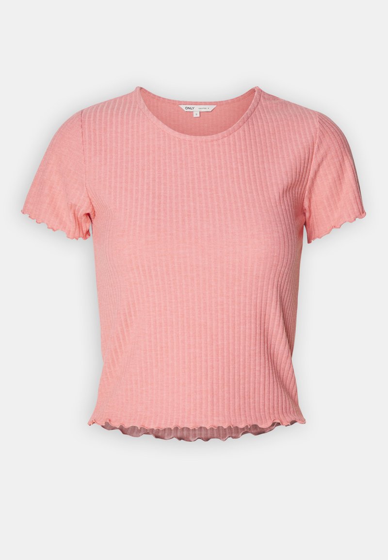 Only T-shirt basic donkerroze Only T-shirt basic donkerroze