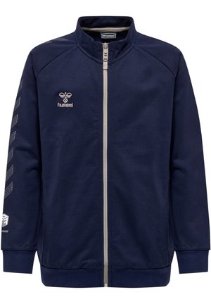 MOVE GRID ZIP - Training jacket - marine