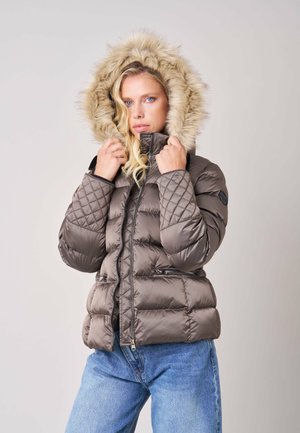 DEELUXE, DEELUXE ORIGINAL GESCHWOLLENE JACKE GINNIE - Winterjas - taupe