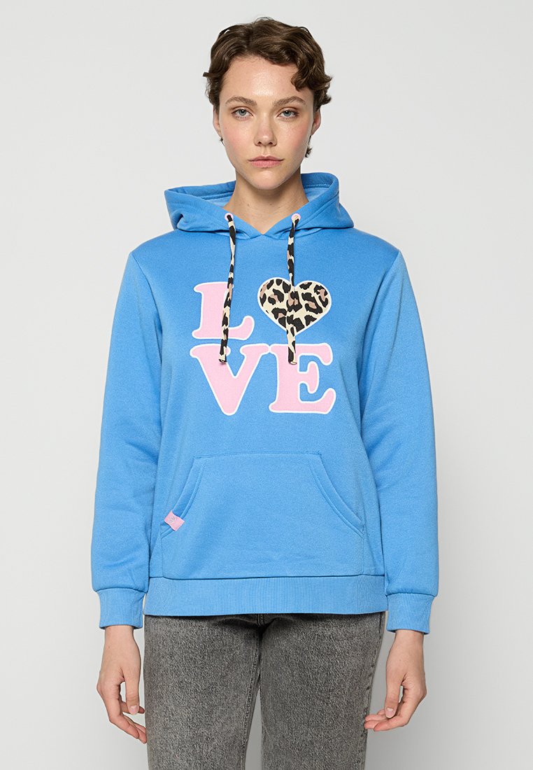 zwillingsherz Hoodie blauw zwillingsherz Hoodie blauw