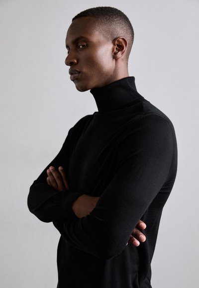 Paul Smith ROLL NECK - Pullover - black