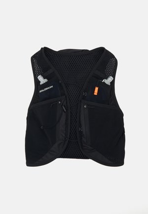 Salomon ACTIVE SKIN 12 WOMEN SET - Rucsac cu sistem de hidratare - black/metal