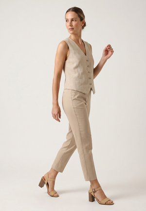 VENEZIA HIGH HEELED SANDALS - High Heel Sandalette - beige
