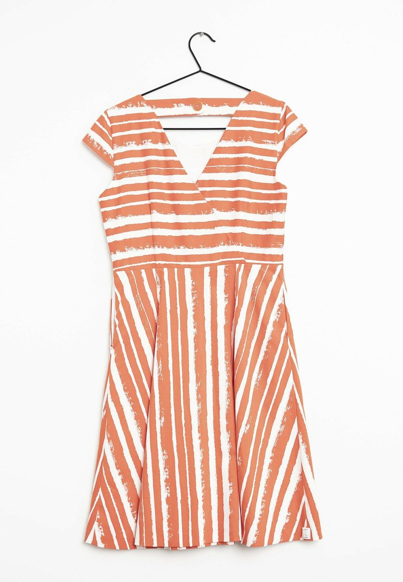 Hobbs Day dress silver/silver-coloured (Pre-owned) Zalando