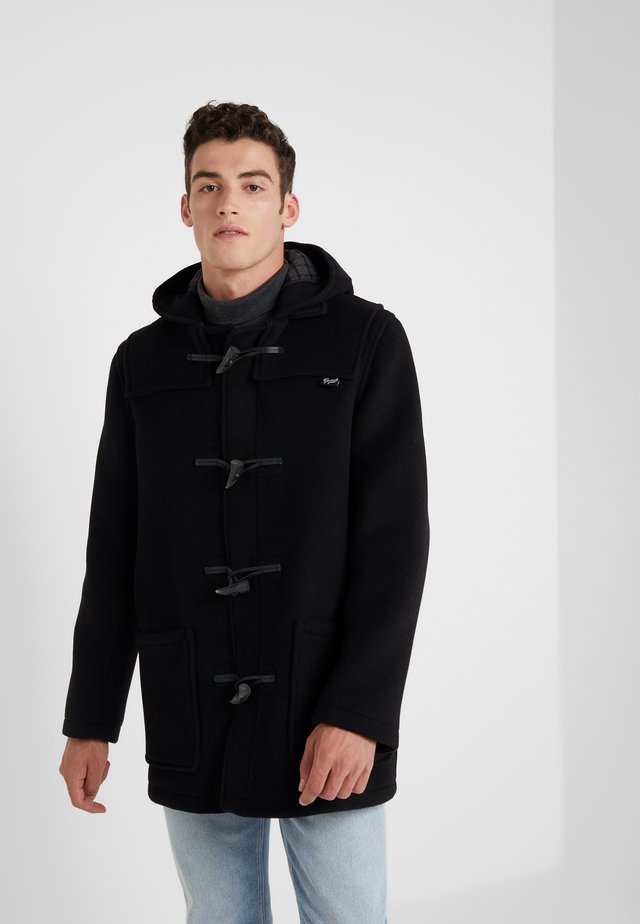 MID LENGTH DUFFLE - Kort kåpe / frakk - black