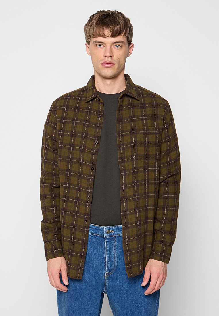 KnowledgeCotton Apparel Overhemd groen KnowledgeCotton Apparel Overhemd groen