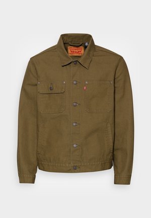 Jeansjacke - olive