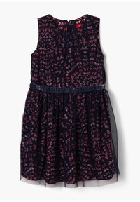 s.Oliver Juhlamekko - dark blue aop