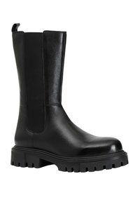 CAFèNOIR Stivali con plateau - nero