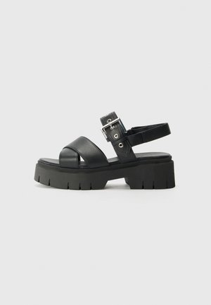 HUGO, Sandales à plateforme - black