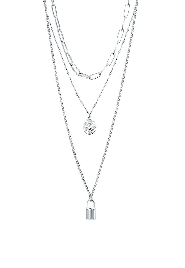 Halskette - silberfarben